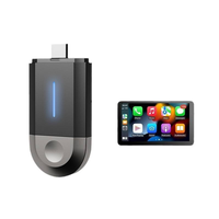 Adaptador Inteligente Carplay Android Auto Plug and Play con USB Tipo-C, 1 Año de Garantía para Vehículos Universales