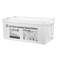 Batterie gel 12V 250Ah au plomb-acide pour l'électronique grand public et les outils électriques