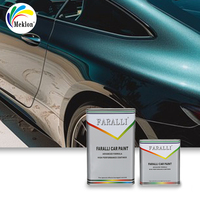 Haute qualité 2K vernis acrylique haute solide couche transparente laque voiture finition résine époxy liquide revêtement pulvérisation Application