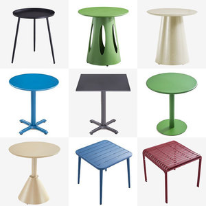 <span class=keywords><strong>Table</strong></span> de salle à manger extérieure carrée en aluminium moderne et légère, en métal durable pour les écoles, les hôtels, les petits jardins, les restaurants, les parcs - Product Image 3