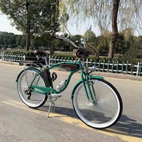 Sepeda Chopper kecepatan variabel mewah antik, sepeda jalan 24 "26"