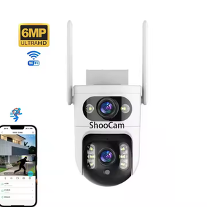 Nouvelle Caméra Mini YIIOT 2025 pour la Maison, Double Objectif, Sans Fil, Projecteur PTZ, Caméra Numérique Extérieure Étanche - Product Image 2
