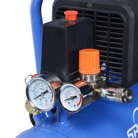 SPERAN 0.75Kw 1Hp 10L Machine de compresseur d'air portable à entraînement direct pour la peinture par pulvérisation