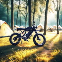 Super e-bike rétro 1000W 48V E-bike 73 double batterie vélo électrique longue portée vélo électrique bon marché en vente Entrepôt EU USA