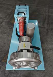 Réchauffeur d'air électrique industriel de la température 7.5KW réglable avec le ventilateur à haute pression - Product Image 4