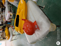 Coque de bateau d'hydrographie OEM personnalisée en PRV (Plastique Renforcé de Fibres) légère, haute résistance, résistante à la corrosion et à faible entretien