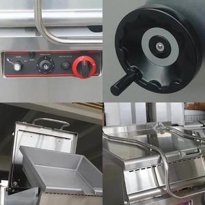 Padella Basculante Industriale a Gas <span class=keywords><strong>in</strong></span> Acciaio Inox per Cottura ad Alta Efficienza e Frittura - Product Image 3