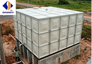 ถังเก็บน้ำไฟเบอร์กลาส FRP ทรงสี่เหลี่ยม ขนาด 1~200 ลูกบาศก์เมตร น้ำหนักเบา ป้องกันการรั่วซึม พร้อมบริการ OEM สำหรับระบบรวบรวมน้ำฝน - Product Image 4