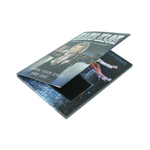 Fabricante de diseño de tapa blanda 7 pulgadas pantalla Lcd vídeo folleto tarjeta para promoción <span class=keywords><strong>inmobiliaria</strong></span> edificio Hotel - Product Image 3