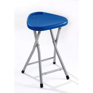 Sgabello Pieghevole Blu - Product Image 1