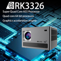 Première classe Portable 4K Max Mini 3D LCD Laser projecteur domestique Wi-Fi décodage intelligent lampe à LED Android 11 pour une petite utilisation en intérieur