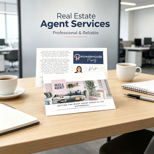 Tarjeta postal personalizada de doble cara a todo color <span class=keywords><strong>para</strong></span> agentes inmobiliarios y marketing empresarial <span class=keywords><strong>para</strong></span> agentes de bienes raíces - Product Image 2