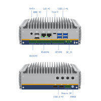 Sihovision 12th Gen Core I5 tanpa kipas Industrial Mini Computer 6 COM GPIO 2 2.5GbE LAN dengan colokan AU/US/EU