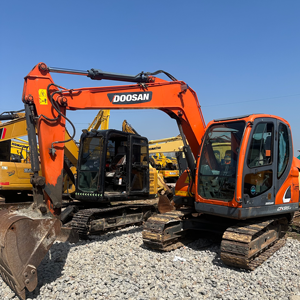 ได้รับการรับรอง CE/EPA! Doosan รถขุดดิน DX85มือสอง, รถขุดตีนตะขาบ8.5ton7.5ton ขนาดเล็ก DX75มือสอง - Product Image 1