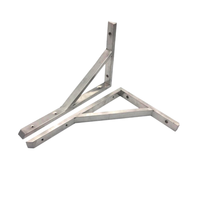 Etagère pliante en acier inoxydable, support mural à Angle en L, en acier inoxydable, OEM ODM OBM