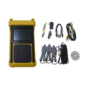 Pinza amperimétrica trifásica portátil, voltímetro de resistencia con función táctil, pantalla TFT a color - Product Image 5