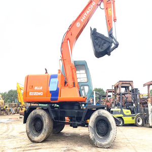 Top Brand Used HITACHI EX120 Digger 10 Ton with Original Engine Gearbox PLC Bearing and Core Motor & <b>Pump</b> Parts for Sale - Product Image 4