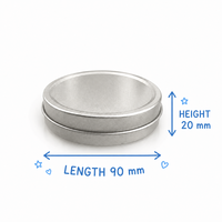 Boîte d'emballage ronde en fer blanc personnalisée pour bonbons et biscuits avec couvercle amovible pour marques de snacks, fourniture en gros OEM ODM