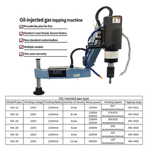 M16, M24, M36 công nghiệp Telescopic ARM CNC tự động ống và NUT tay khoan <span class=keywords><strong>servo</strong></span> kim loại Máy khai thác - Product Image 3