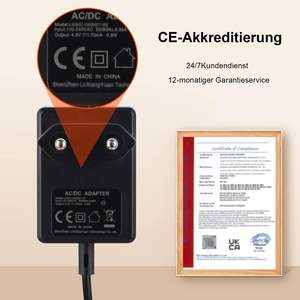 อะแดปเตอร์แปลงไฟ AC แบบปลั๊ก EU 4.3v 70mA 0.07A สำหรับเครื่องโกนหนวดไฟฟ้า <span class=keywords><strong>Philips</strong></span> พร้อมระบบป้องกัน OTP และสายชาร์จแบตเตอรี่แบบ DC - Product Image 4