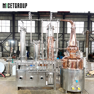 Alambic en cuivre <span class=keywords><strong>de</strong></span> 300 L, machine à distiller l'alcool multi-usages, système <span class=keywords><strong>de</strong></span> distillation <span class=keywords><strong>de</strong></span> spiritueux artisanaux avec colonne en cuivre - Product Image 3