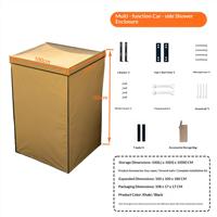 Auvent latéral universel pour voiture, tente de douche imperméable 420D, abri pliable pour toit de voiture, pour camping, SUV, 4x4, overlanding