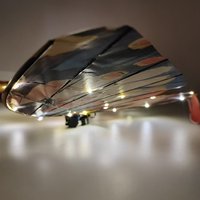 Drone papillon bionique RC avec lumière LED, ailes battantes, télécommande, jouet volant, décoration de mariage, accessoire pour événements intérieurs, cadeau