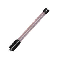 Antenne radio bidirectionnelle VHF 11,5 cm 1,8 dBi 10 W, résistante aux chutes, longue portée 50 BNC, courte, pour radios 136-174 MHz, talkie-walkie