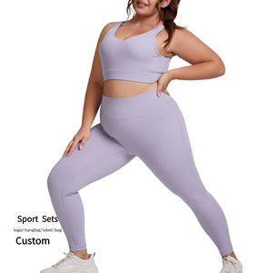 AYWA Tenues 2 Pièces Pour Femme - T-shirt Ajusté à Manches Longues