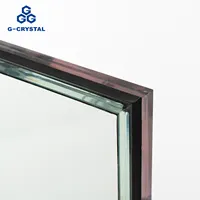 Commercio all'ingrosso personalizzato pannello in vetro smaltato per finestre con isolamento sottovuoto vuoto temperato a doppio strato per la costruzione