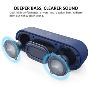 ลำโพง <span class=keywords><strong>Tribit</strong></span> <span class=keywords><strong>XSound</strong></span> <span class=keywords><strong>Go</strong></span> 16W Xbass สำหรับใช้งานกลางแจ้ง ไมโครโฟนไร้สาย ลำโพงขนาดเล็ก เชื่อมต่อสเตอริโอไร้สาย ลำโพงแบบชาร์จไฟได้ - Product Image 3