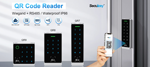 Đầu đọc kiểm soát truy cập secukey QR8 mã QR + thẻ + mật khẩu máy quét thẻ thông minh MF kiểm soát truy cập kỹ thuật số - Product Image 6