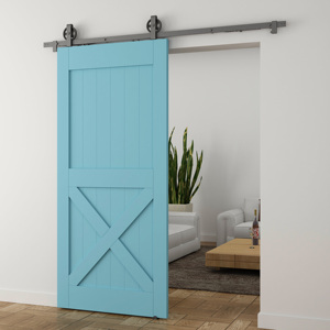 YMXT-BG23 dân cư Toa xe hình dạng con lăn đầu gắn trượt phần cứng cửa chuồng - Product Image 4