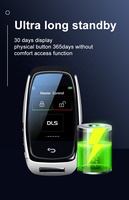 Producto caliente Pantalla táctil universal Llave automática inteligente para Audi Car Smart Key LED Sistema de entrada sin llave