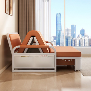EU Foldable <b>Bed</b> Dual Function New Design Living Room Balcony <b>Space</b> <b>Saving</b> Extendable Multi Purpose Sleeping - Product Image 4