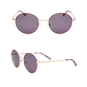 sunglasses suppliers wholesale classic round shape luxury metal frame sunglasses driving shades