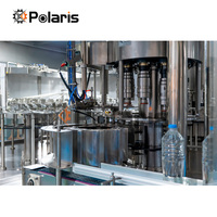 Écran tactile 304 entièrement automatique de machine de remplissage matérielle d'acier inoxydable de contrôle de PLC 3-en-1 pour l'emballage en verre de boisson et de thé
