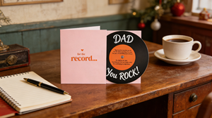 Carte de vœux originale en vinyle pour la fête des pères, carte amusante pour le meilleur papa, cadeau parfait pour exprimer l'<span class=keywords><strong>amour</strong></span> et la gratitude - Product Image 2