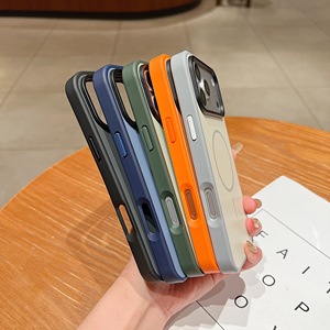 เคสโทรศัพท์แม่เหล็กสีสันทันสมัยสำหรับ iPhone 18 17 16 15 Pro Max ผิวเรียบด้าน ป้องกันรอยนิ้วมือ ฝาหลังมือถือ - Product Image 2