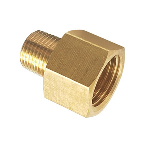 ตัวแปลงเกลียวทองเหลือง 1/8 NPT เป็น 1/4 NPT สำหรับเกจวัดแรงดันรถยนต์ ข้อต่อต่อขยาย - Product Image 3