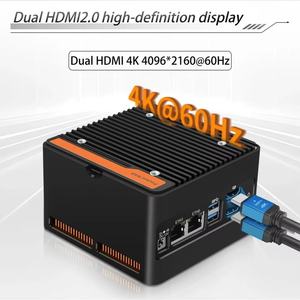 Mini PC NAS de poche avec carte 4xM.2 NVMe, pare-feu de 12e génération, Intel I3 N305 N100 2xi226-V 2.5G DDR5 4800 2xUSB3.2 2xHD - Product Image 5