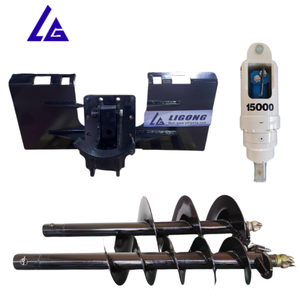 2025 nóng bán Skid chỉ đạo khoan Trái Đất Auger Skid chỉ đạo thủy lực Auger cho Rock đất đào làm việc - Product Image 6