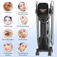 Appareil de soin du visage à haute fréquence, machine de dermabrasion, analyseur de peau professionnel, machine à oxygène pour le visage