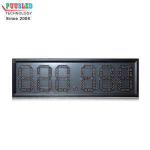 La stazione di servizio impermeabile all'aperto ha condotto il segno di prezzo del segno di prezzo della stazione di servizio principale numero digitale di 7 segmenti - Product Image 6