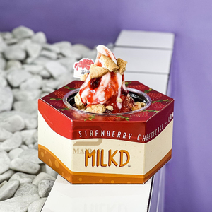 <strong>Custom</strong> Design Takeout Cafe Dessert Ice Cream <strong>Cup</strong> in Box Packaging Yoghurt Shaved Ice soft serve bingsu <strong>Paper</strong> <strong>Cups</strong> with Spoon - Product Image 1
