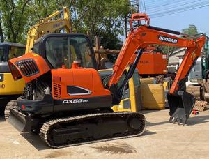 Excavadora Doosan DX60 usada más vendida, maquinaria en buenas condiciones para construcción de ingeniería, peso operativo de 6 toneladas - Product Image 5