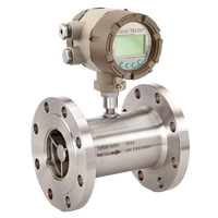 Débitmètre à turbine liquide LWGY Compteur Débitmètre huile-eau en acier inoxydable avec écran LCD Connexion filetée Prise en charge OEM