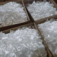 100% Echte Ge conserveerde Witte en Rode Rozenblaadjes, Langdurig (3-5 jaar), voor Aanzoek, Bruiloft, Confetti, Bloemenmeisje, Feest, Moederdag
