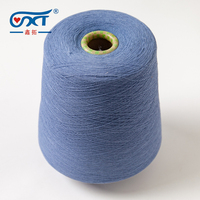 Vente en gros de fil de coton superfin des années 50 de haute qualité 100% tissu recyclé bonne régularité pour tricoter des vêtements
