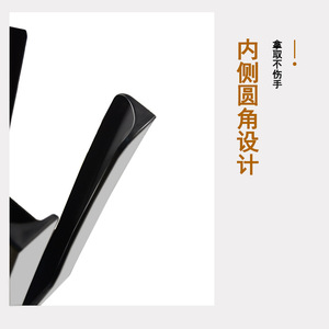 Coffee Cup Holder Storage Rack Rectangle Standing Type Diagonal Four Grids Paper Media Box For Shop Use - Product Image 1